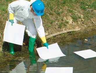 Oil-only absorption mats